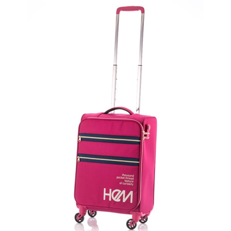 お気に入り Hem ヘム スーツケース 機内持ち込み キャリーケース キャビンサイズ S リーベ ジッパー 小型 Tsaロック 超軽量4輪スーツケース 旅行かばん Riosmauricio Com