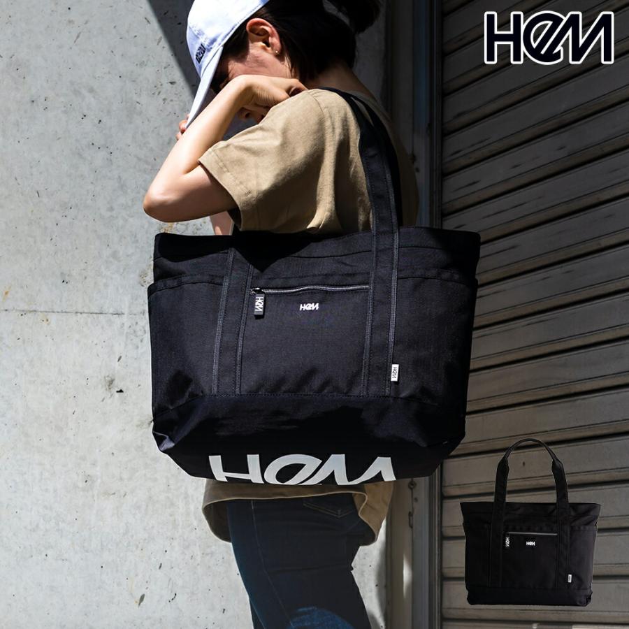【レビュー投稿で+5％還元】ヘム トートバッグ ダニー メンズ レディース ST-275-02 HeM 肩掛け ファスナー付き A4 当社限定 別注モデル クリスマス_mp クリスマス_wp HeM（ヘム） トートバッグ トート ショルダーバッグ ダニー バッグ ST