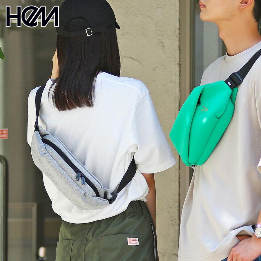HeM（ヘム） ボディバッグ メンズ レディース ラーズ ウエストバッグ