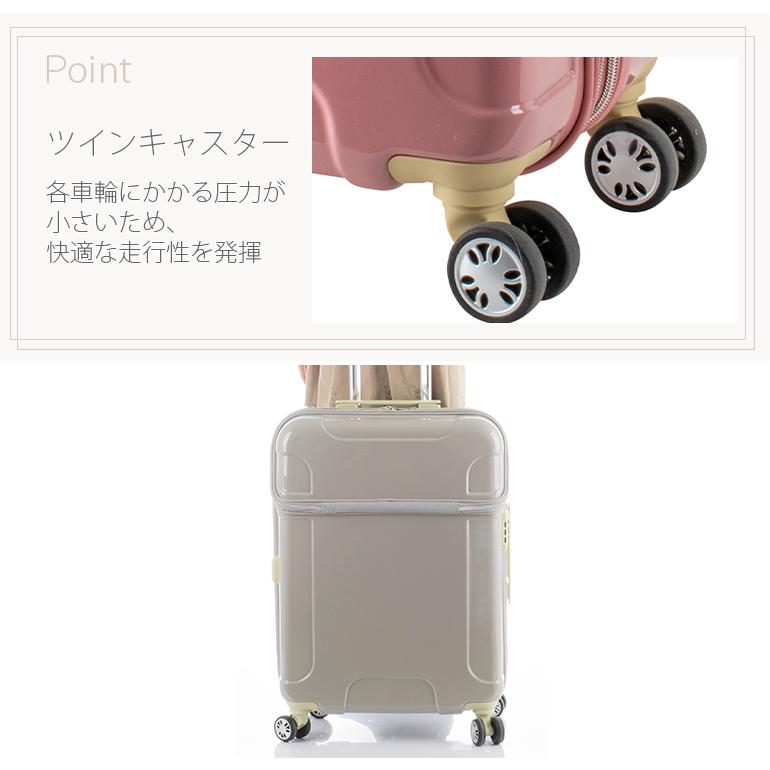actus color's 前開きスーツケース Mサイズ トップオープン TSA actus color's 前開きスーツケース Mサイズ トップオープン TSA