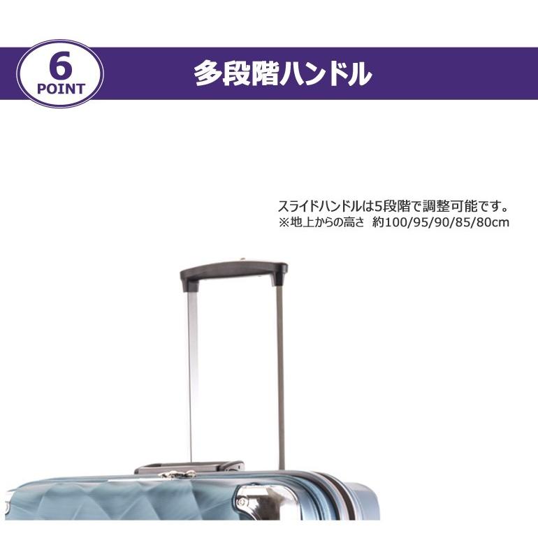 スーツケース大型 LLサイズ トップオープン 上開き　ピエドラトラベリスト　フレームLL TRAVELIST 送料無料｜kyowa-bag｜11
