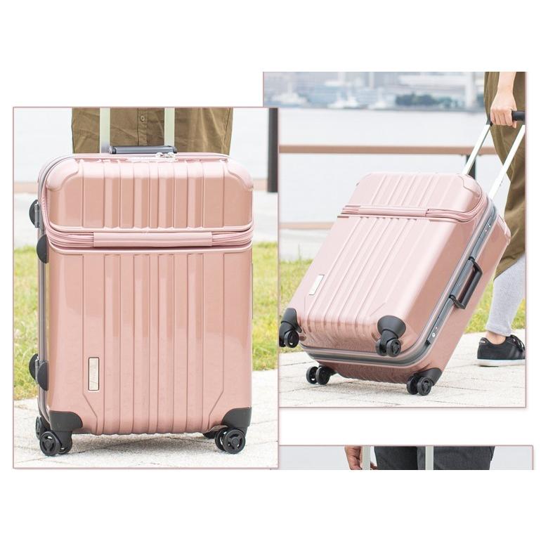 スーツケース LLサイズ 大型　トラストップ トップオープン 上開き　キャリーケース 旅行かばん 軽量 TSAロック｜kyowa-bag｜18