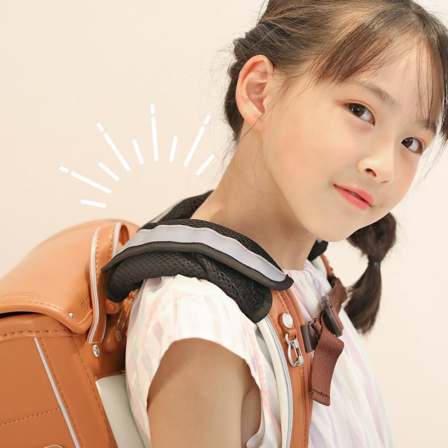 協和 ランドセル専用 2WAY 肩ひもパッド 両面反射材入り 手洗い可能