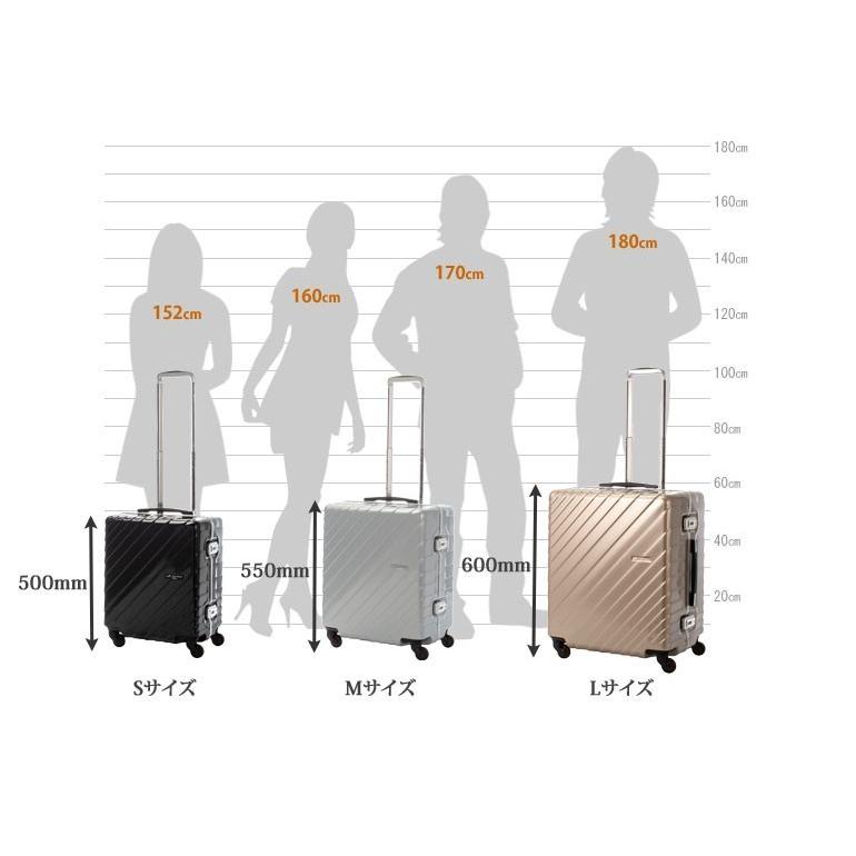 スーツケース Lサイズ 大型 ナロースクエア ヒデオワカマツ キャリーケース HIDEO WAKAMATSU 軽量 TSAロック 静音 サイレントキャスター 