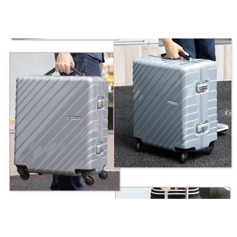 スーツケース Lサイズ 大型 ナロースクエア ヒデオワカマツ キャリーケース HIDEO WAKAMATSU 軽量 TSAロック 静音 サイレントキャスター 