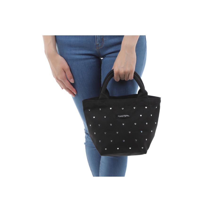 スワロフスキー クリスタルトートバッグ 持ち手パイプ ハート柄 Cry0012 Crystal Rights 通販 Yahoo ショッピング