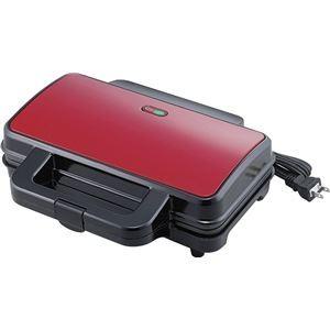 キッチン家電 ホットプレート ホットサンドメーカー 【約290×245×100mm】 箱入り耳までおまかせホットサンド 『CARINO