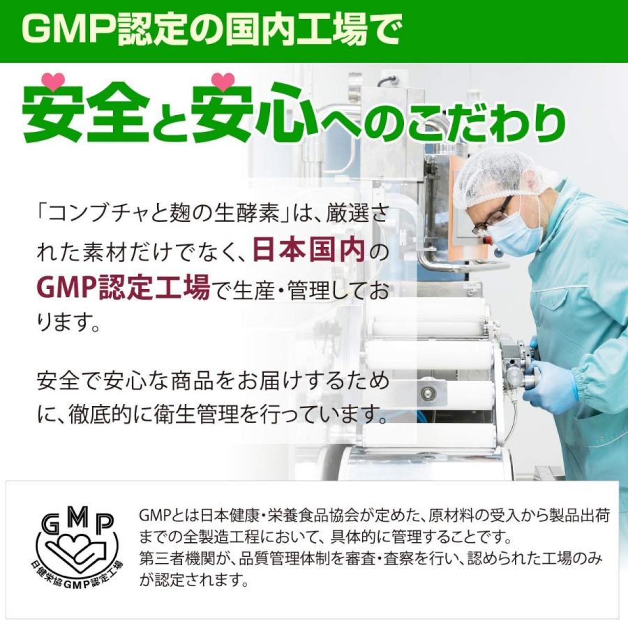 生酵素 サプリ 酵素 コンブチャ 麹酵素 こうじ酵素 酪酸菌 乳酸菌