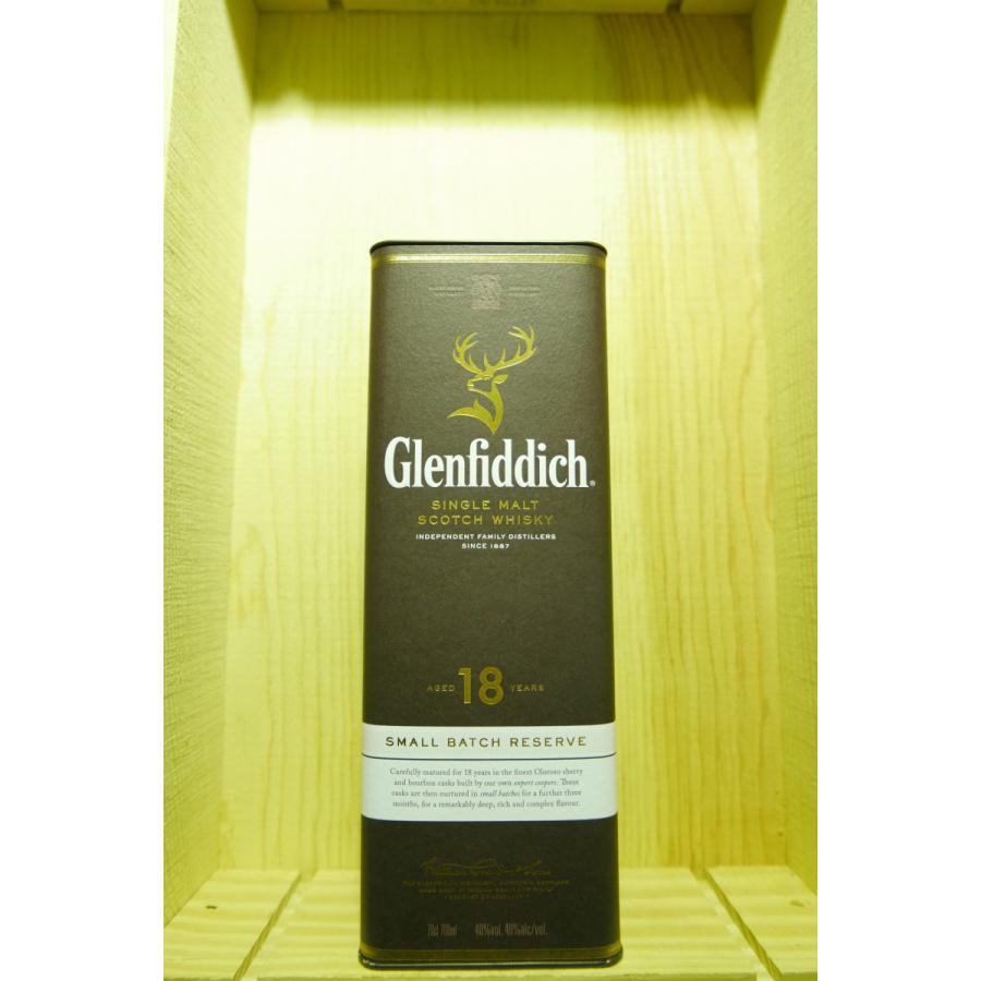グレンフィディック 18年 スモールバッチリザーブ 旧箱 700ml : 京家