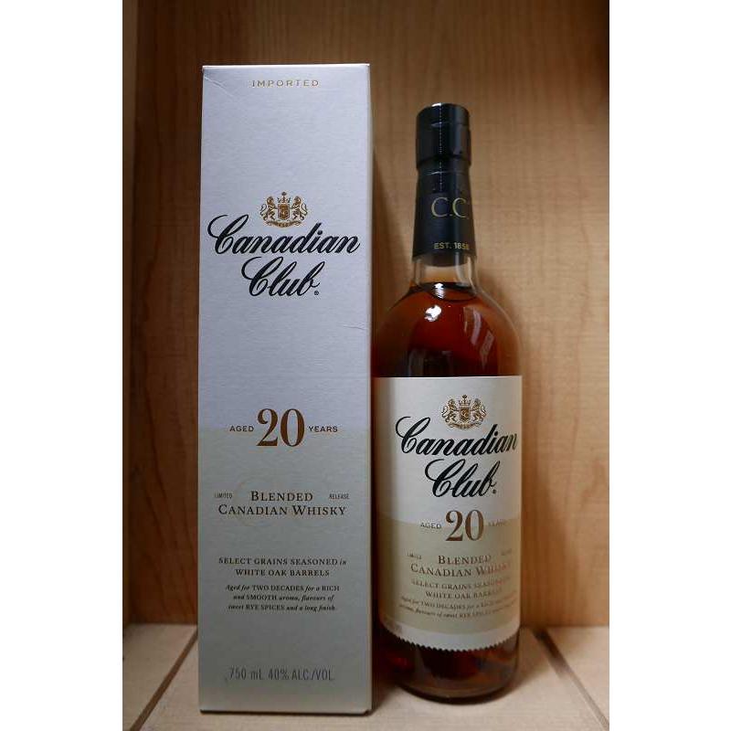 カナディアンクラブ 20年 40% 750ml : 京家 リカーバーン祇園 ワイン
