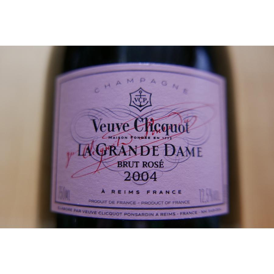 Veuve Clicquot（ヴーヴ・クリコ） ラ グランダム ロゼ 2004 箱無し