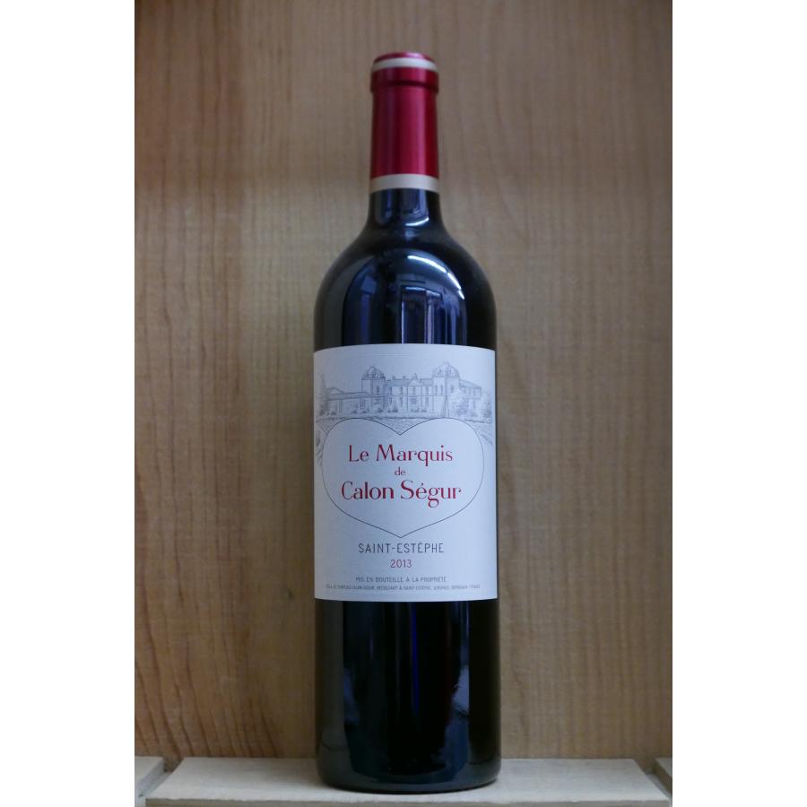 【ワインセラー保管品】ル マルキ ド カロンセギュール 2013 ル マルキ ド カロン セギュール 2013 750ml : 京家 リカーバーン祇園