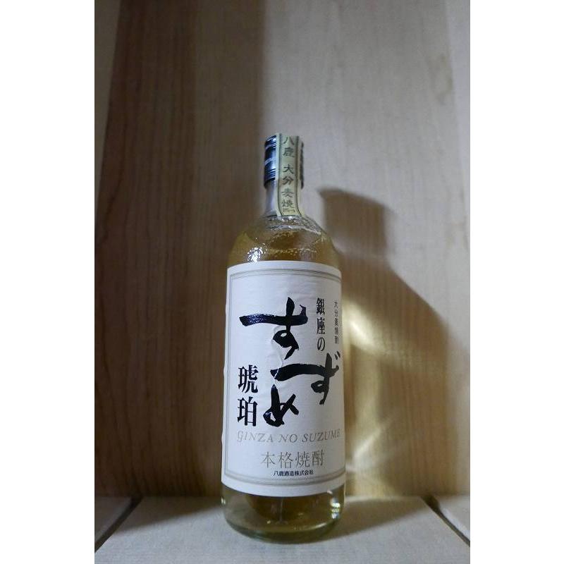 飲料・酒 銀座のすずめ琥珀25度 1800ml 6本セット 未開封