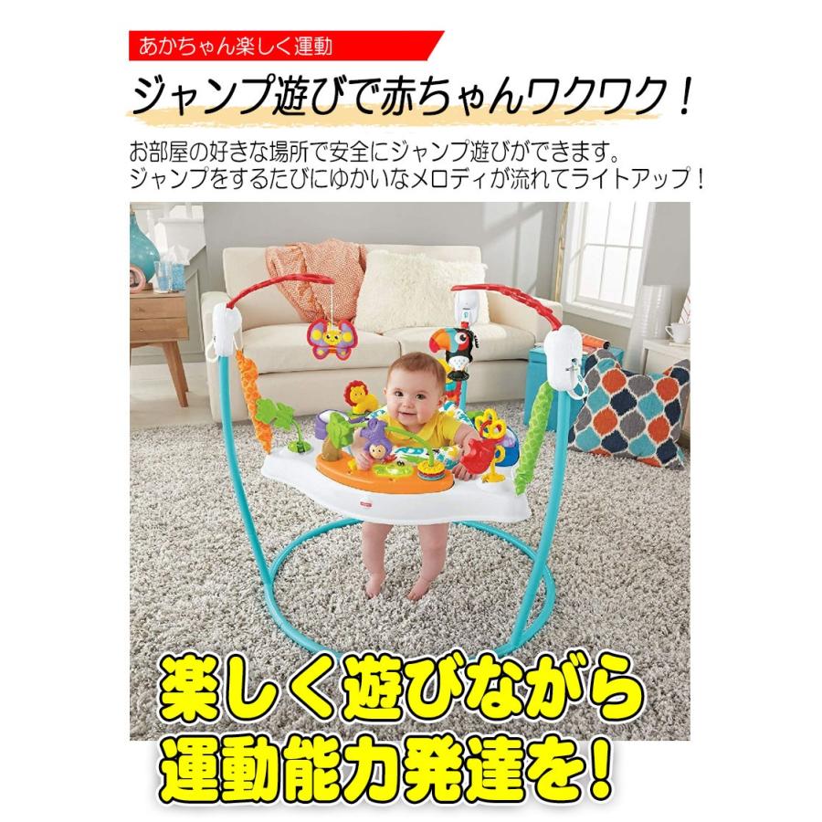フィッシャープライス アニマル アクティビティ ジャンパルー 楽しく遊びながら運動 ジャンプ で 赤ちゃん の 運動神経 を 刺激する FVN02 日本正規品｜kyplaza634s｜03