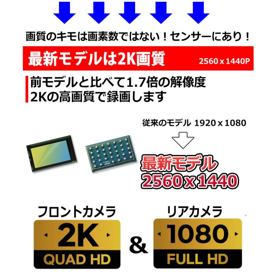 11.8インチ バックビューモニター デジタルインナーミラー ミラー型ドライブレコーダー 前後 前後カメラ 2カメラ あおり運転 駐車監視｜kyplaza634s｜07