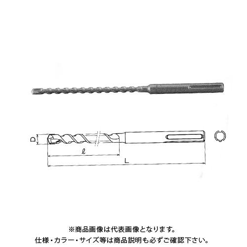 関西工具製作所 SDS-max シャンク・ハンマードリルビット 25.0mm (D) x 340mm (L) 1本 23M0034250