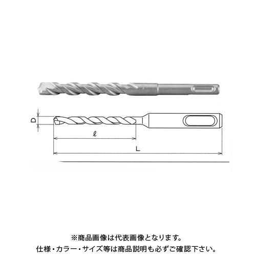 関西工具製作所 SDS-plus シャンク・ハンマードリルビット 7.0mm (D) x 160mm (L) 1本 D0R0070160