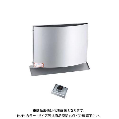 宇佐美工業 W型フード付ガラリ 防火ダンパー付 φ150 メタリックブラウン (8ヶ入) WEV150BFD-MB