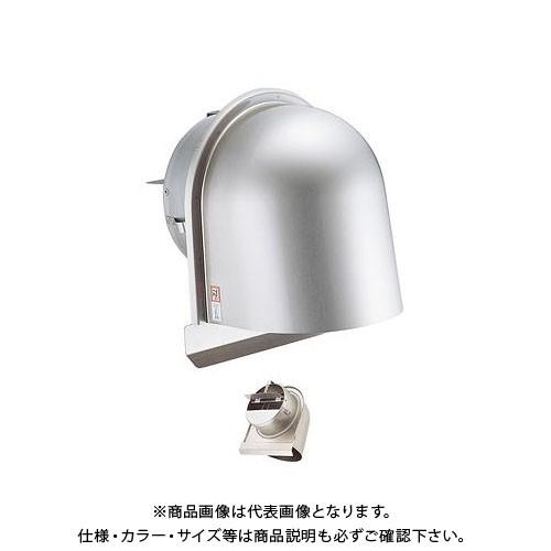 宇佐美工業 U型フード付ガラリ 溶接組立式 防火ダンパー付 φ150 ヘアーライン (12ヶ入) UGEN150SHD-HL