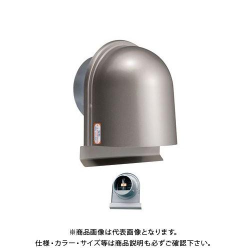宇佐美工業 U型フード付ガラリ 溶接組立式 S4タイプ 防火ダンパー付 φ100 メタリックブラウン (24ヶ入) UGEN100SFD4-MB