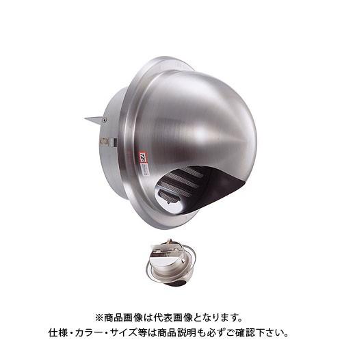 宇佐美工業 丸型フード付ガラリ 溶接組立式（自然給排気スタンダードタイプ）防火ダンパー付 φ100 ブラック (36ヶ入) GSN100SHD-BK
