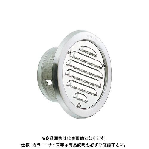 宇佐美工業 丸型ガラリ・クーラーキャップ兼用（ビス脱着式） φ75 電解研磨処理 (72ヶ入) SCN75B-DK
