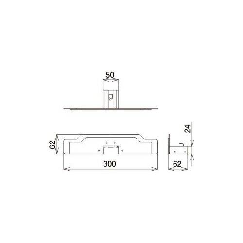 スワロー工業　D340　ドブ　黒色　(50入)　L300　1.2×1.3　真木用雪止　0175500