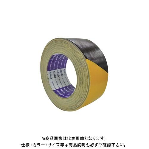 (送料別途)(直送品)エムエフ 安全表示用布粘着テープNo.860(90巻入) 0.3mmt×50×25m S15-021