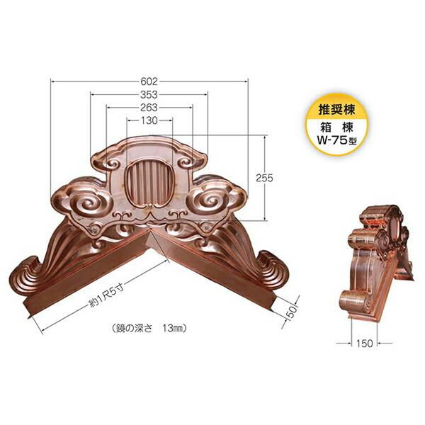 お得通販 送料別途 直送品 護国 2個入 Kanamonoyasan Kys 通販 Paypayモール 鬼飾り 主棟用 Bm 15 耳付型 0 4mm Gl 生地 最安価格 税込 Hestheimar Is