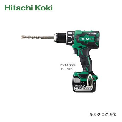 HiKOKI(日立工機)14.4V コードレス振動ドライバドリル 6.0Ah