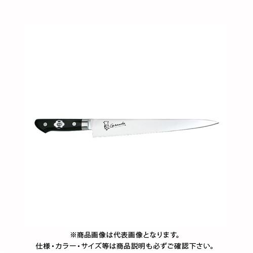 (受注生産)関兼常 Gransheグランシェ SXシリーズ モリブデン鋼 口金付 黒合板 筋引 KC-729