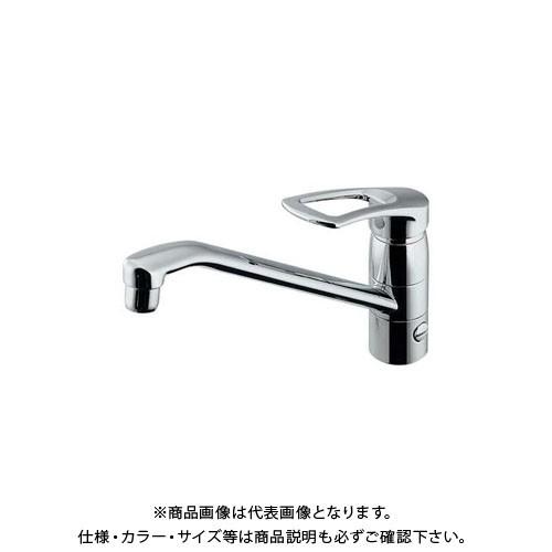 カクダイ シングルレバー混合栓分水孔付 117-063K