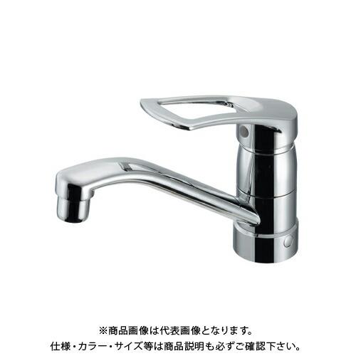 カクダイ KAKUDAI 117-062K-180 シングルレバー混合栓 117-062K-180
