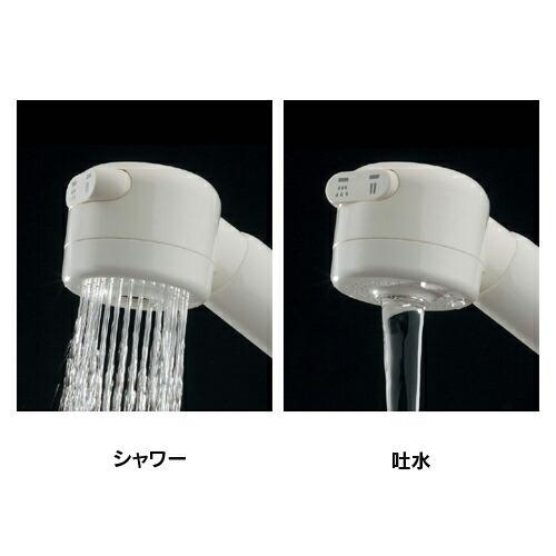 カクダイ KAKUDAI 151-215 2ハンドル混合栓 シャワー付 151-215_1