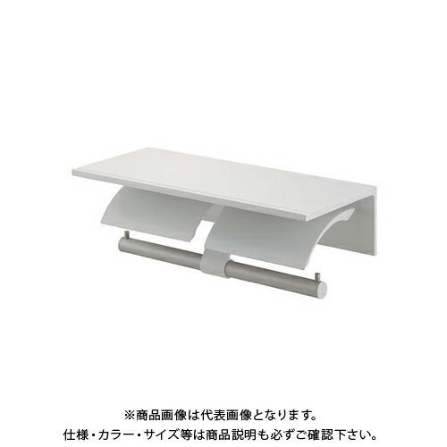 カクダイ KAKUDAI 203-016-W ツインペーパーホルダー ホワイト 203-016-W