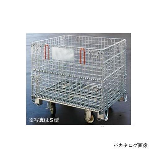 (送料別途)(直送品)伊藤製作所 123 吊り上げ式かご型パレットＬ型 1台 PM-LPC
