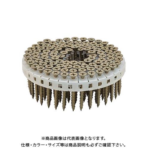カネシン 石膏ボードビス41mm (100本×20巻) ノンクロム チャ PS3841MW 