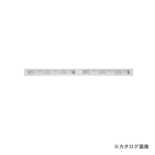 カネシン フャイヤーストップ45換気口 ロングタイプ ホワイト(10台入)  ダンパー付 SS-90-FD