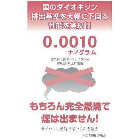 (送料別途)(直送品)京セラ (リョービ) 焼却炉 外気遮断投入装置付 CI295LA 4980000｜kys｜03