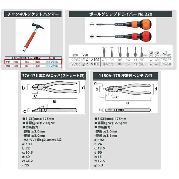 Kysオリジナルセット 電気工事士 電工職人新人様向けおすすめ 腰回り 工具12点セット デンサン ベッセル フジ矢 未来工業 タジマ Kys Ord112 Kanamonoyasan Kys 通販 Yahoo ショッピング
