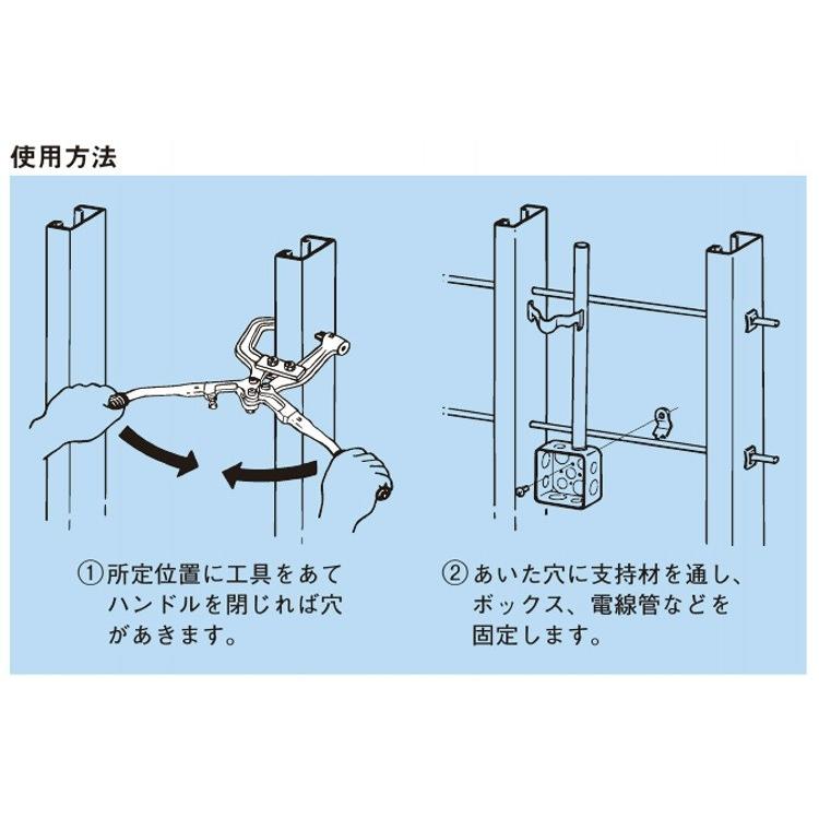 販促ワールド ネグロス電工 MAKBR 軽量間柱穴あけ工具