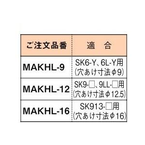 ネグロス電工 MAKHL-12 マックツール 替ポンチ(MAKHL用)｜kys｜02