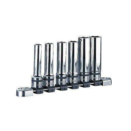 ネプロス KTC 12.7sq.ディープソケットセット(6コ組) NTB4L06A