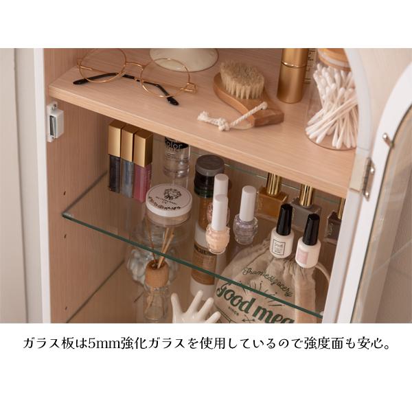 直送品 東谷 AZUMAYA コレクションシェルフ W36.5×D25×H95 ホワイト ガーリー 北欧 木製 推し活 PT-621WH_10
