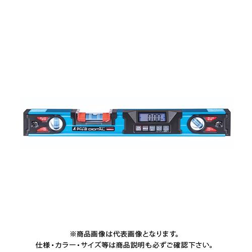 シンワ測定 ブルーレベル Pro 2 デジタル450mm 防塵防水 マグネット付