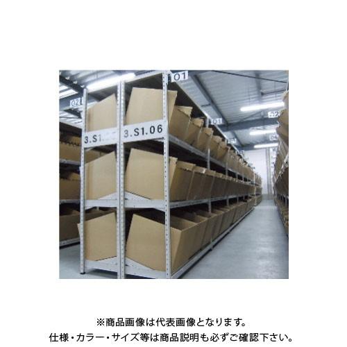 (送料別途)(直送品)サカエ SAKAE 傾斜棚 単体タイプ H1800×W1200 アイボリー WSKT1812S04T