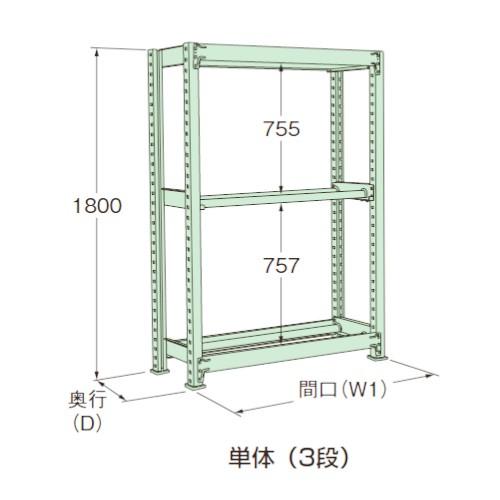 送料別途)(直送品)サカエ SAKAE タイヤラック 3段 連結タイプ H1800