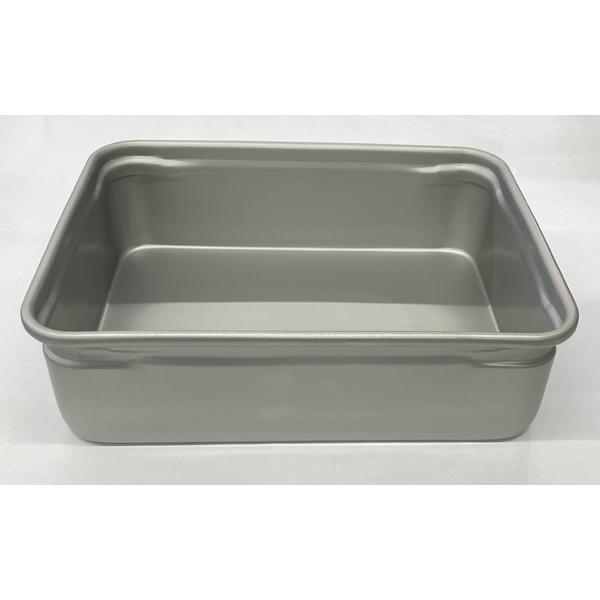 直送品 番重 W550×D370×H110mm アカオアルミ BJ-110L_2