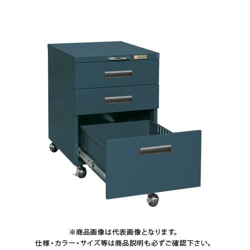 (送料別途)(直送品)サカエ キャビネットワゴン NW-3CBD