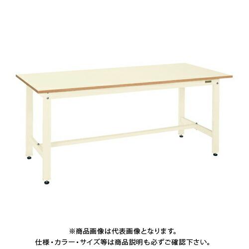 (送料別途)(直送品)サカエ SAKAE 軽量作業台KKタイプ(ポリエステル天板) W1500×D900×H740 アイボリー KK-50NI